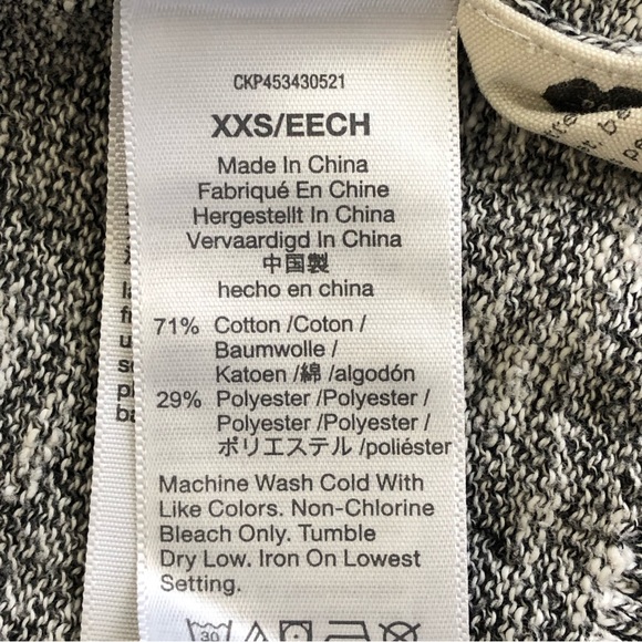 MADEWELL Women’s Heathered Grey Cardigan Knit Sweater Sz XXS - Picture 13 of 13